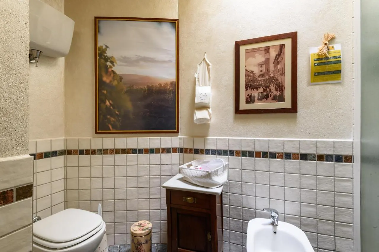 Charming House In Montalcino With City View Italy
