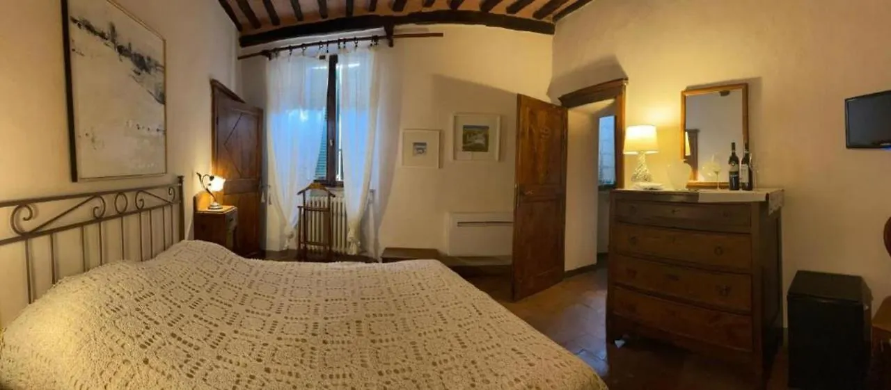 Charming House In Montalcino With City View Italy